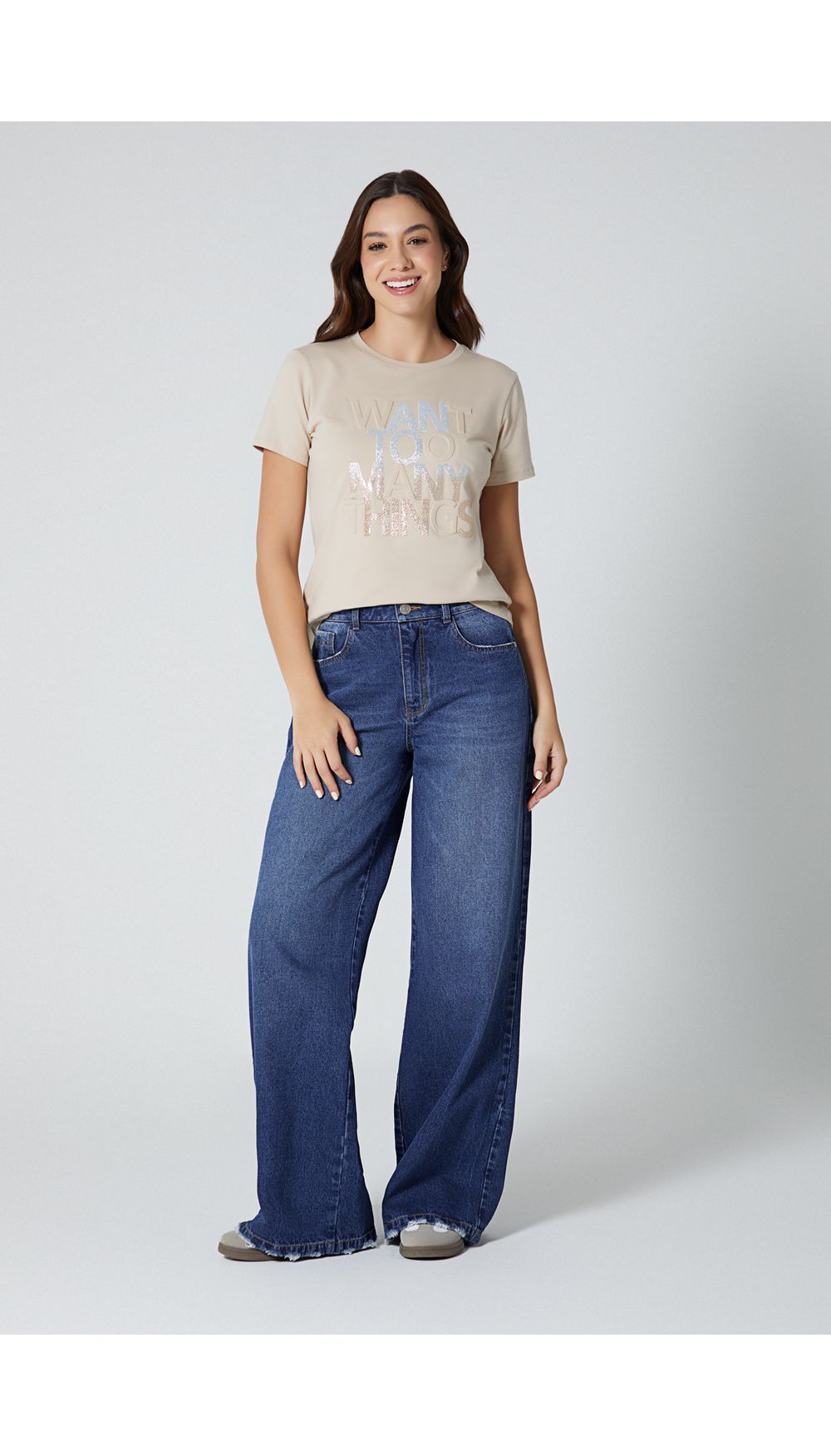 Camiseta para mujer manga corta