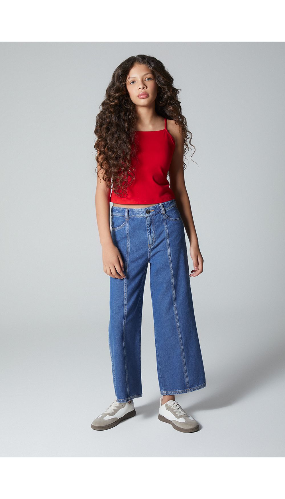 Blusa basica para girl de tiras