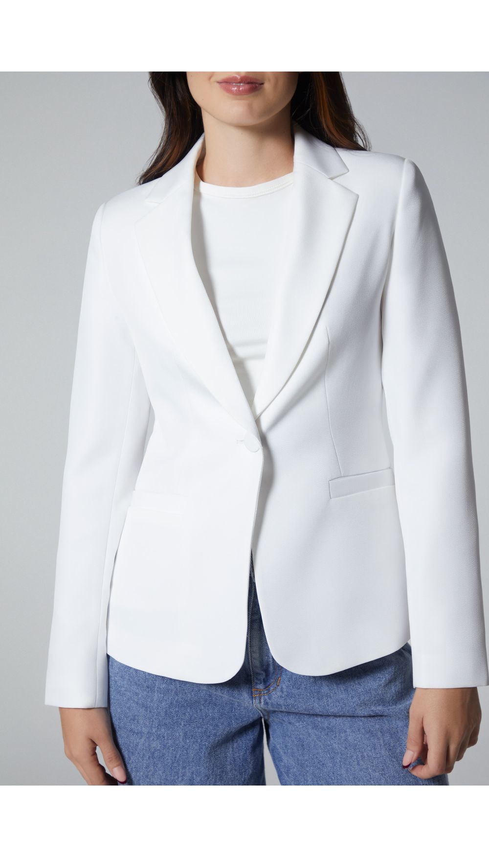 Blazer manga larga para mujer