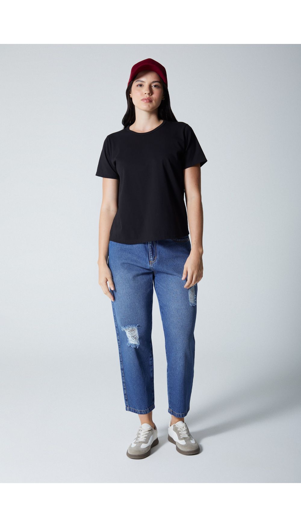 Camiseta manga corta para mujer