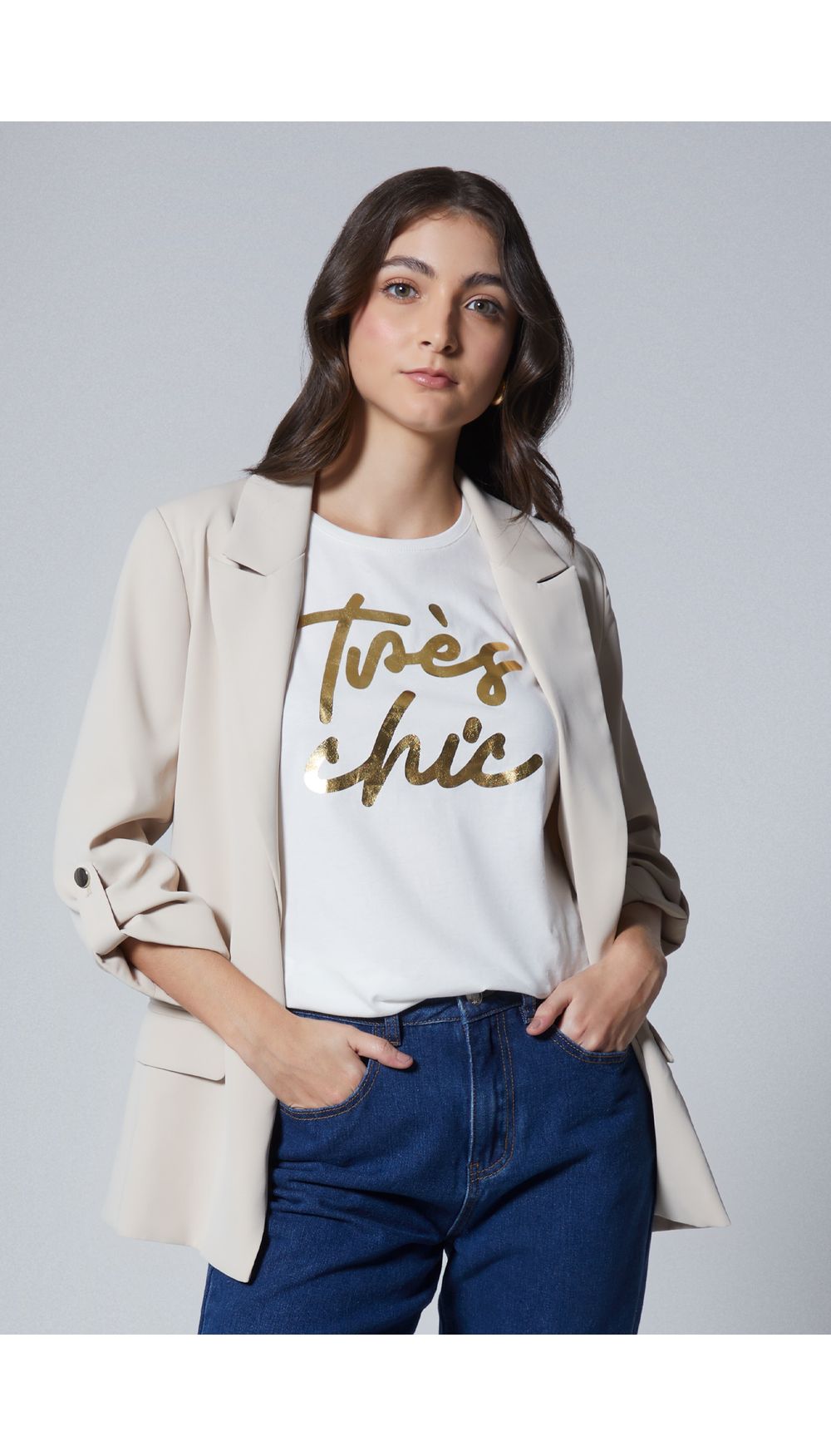 Camiseta precio gancho para mujer