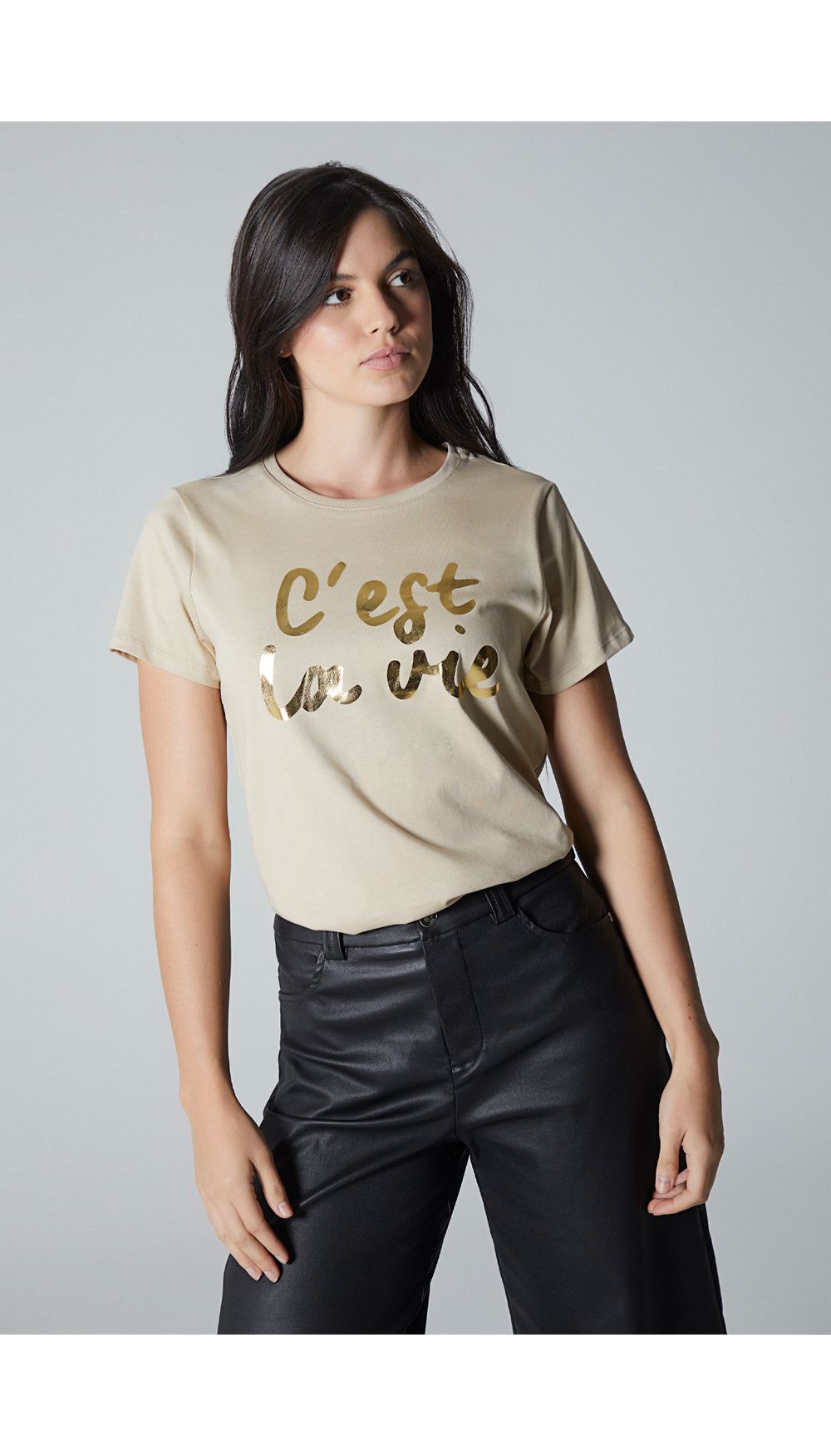 Camiseta precio gancho para mujer