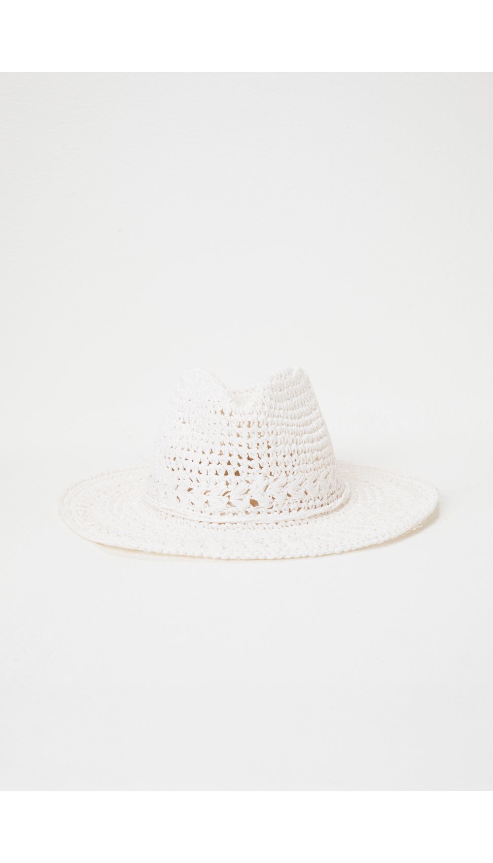 Sombrero unicolor tejido