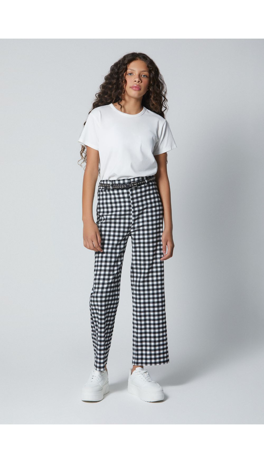 Pantalon tiro alto para girl
