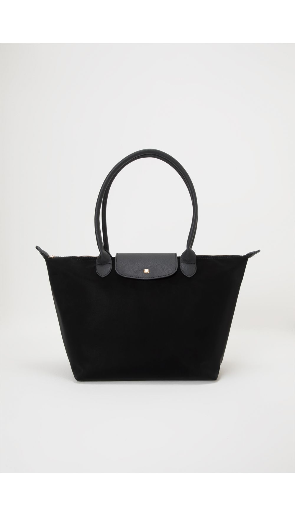 Bolso de hombro combinacion materiales