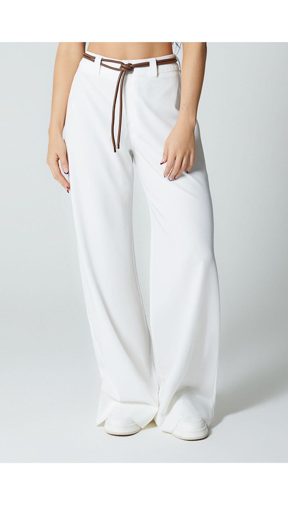 Pantalon para mujer  tiro alto palazo