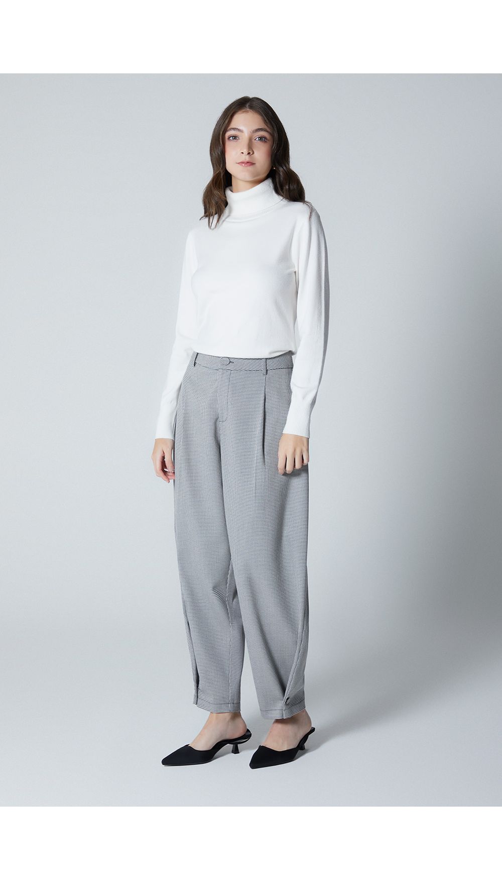 Pantalon tipo chino para mujer