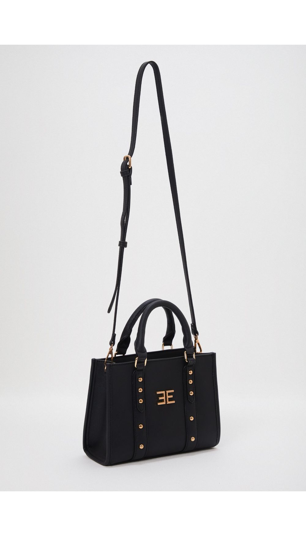 Tote bag con taches en frontal