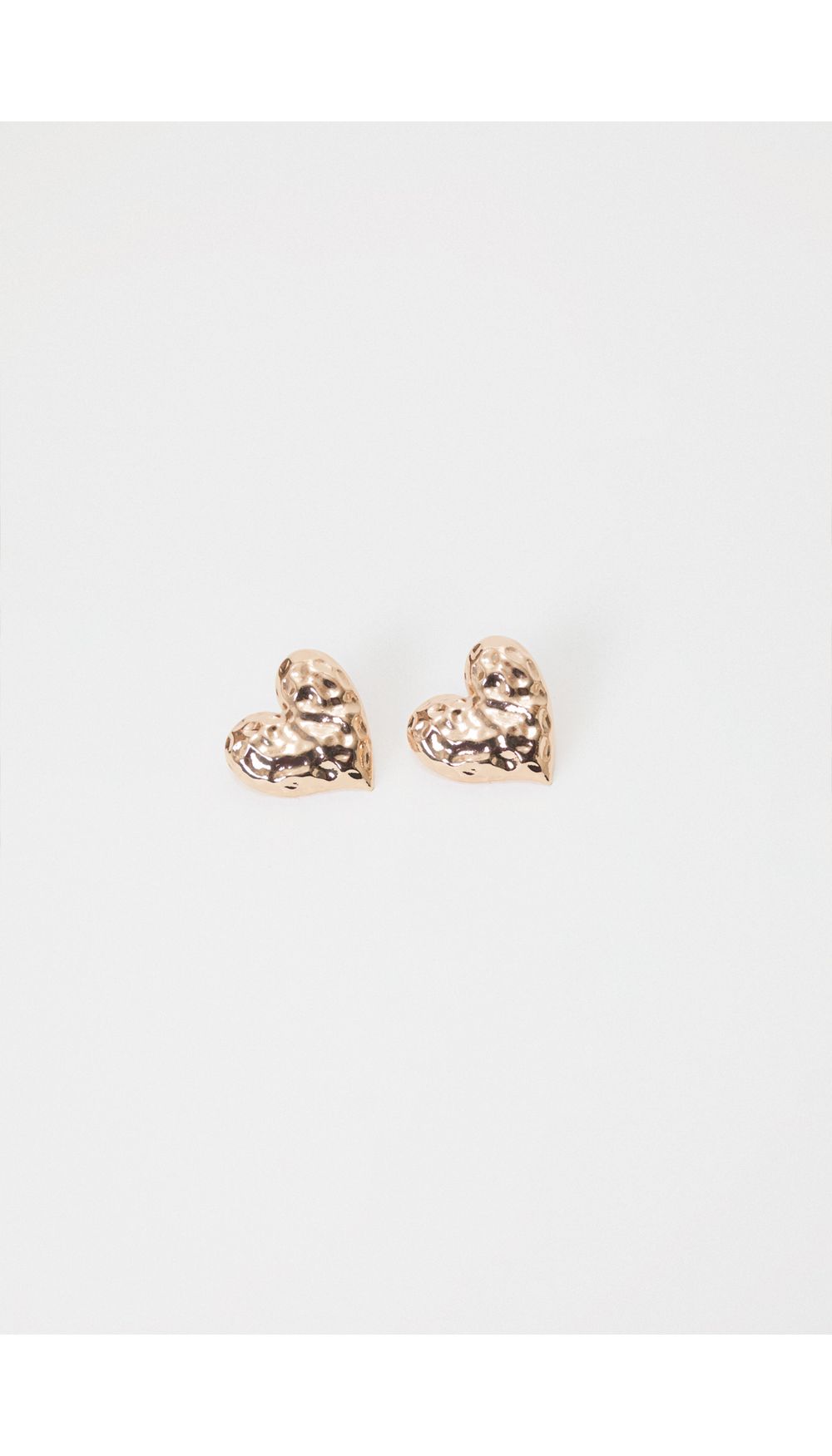 Aretes forma de corazon