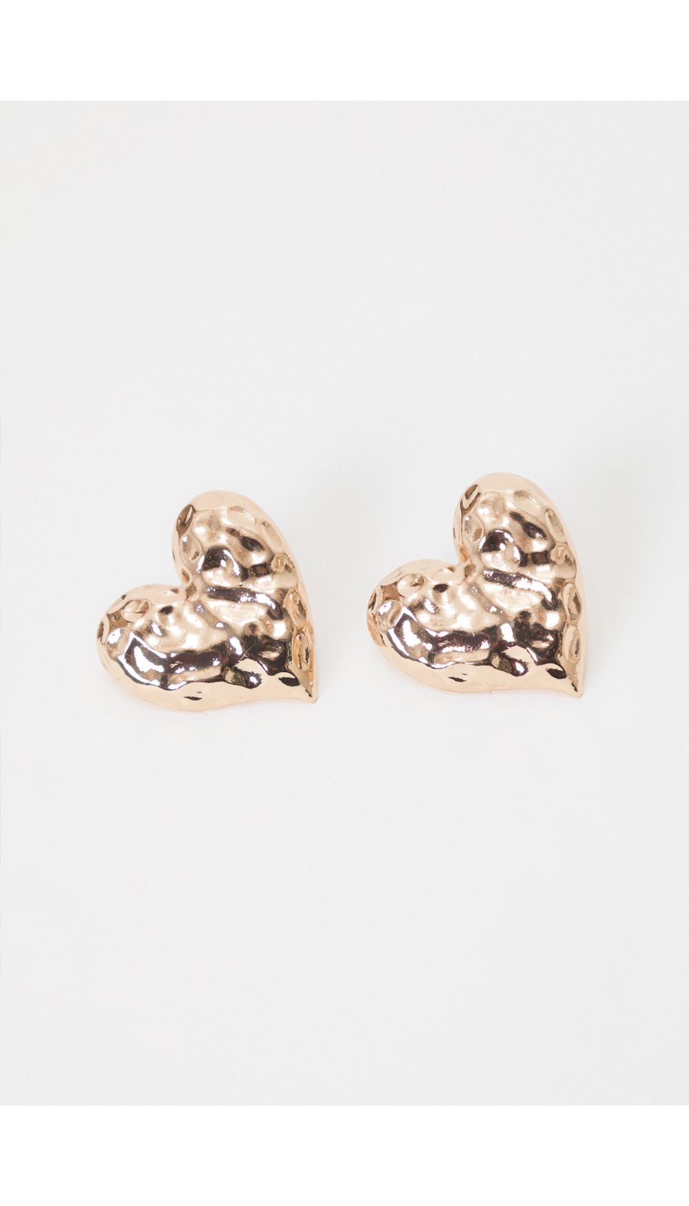 Aretes forma de corazon