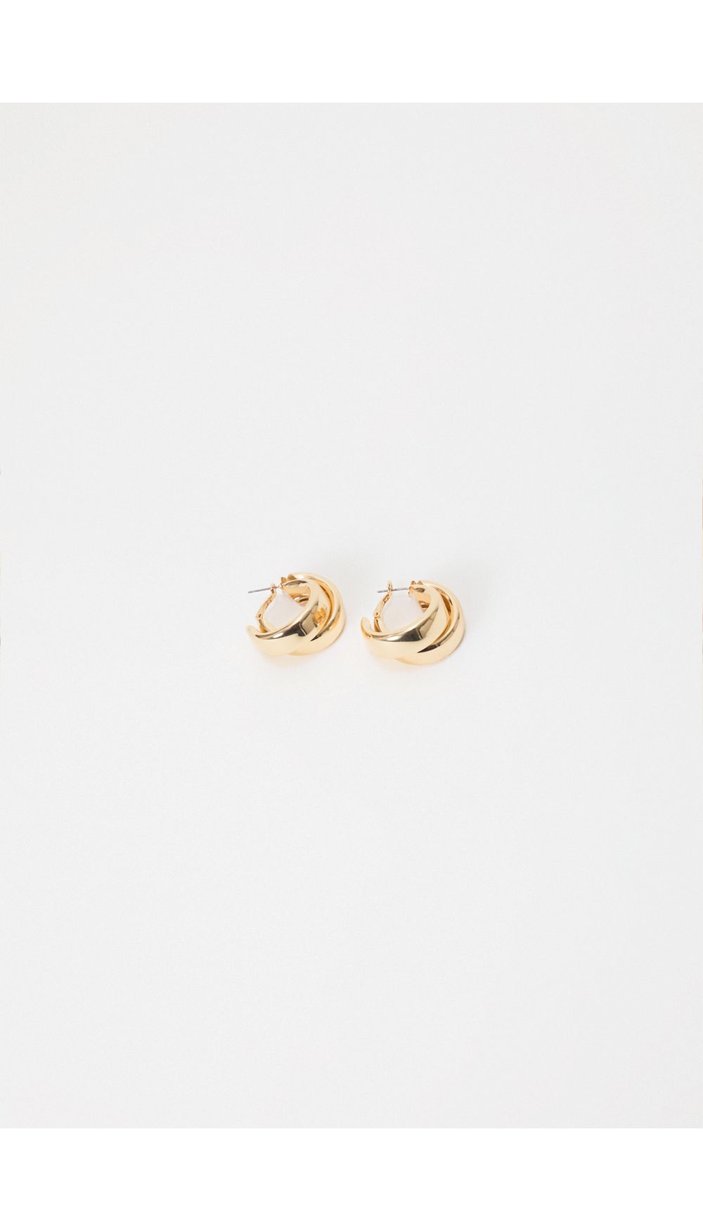 Aretes doble tipo candonga