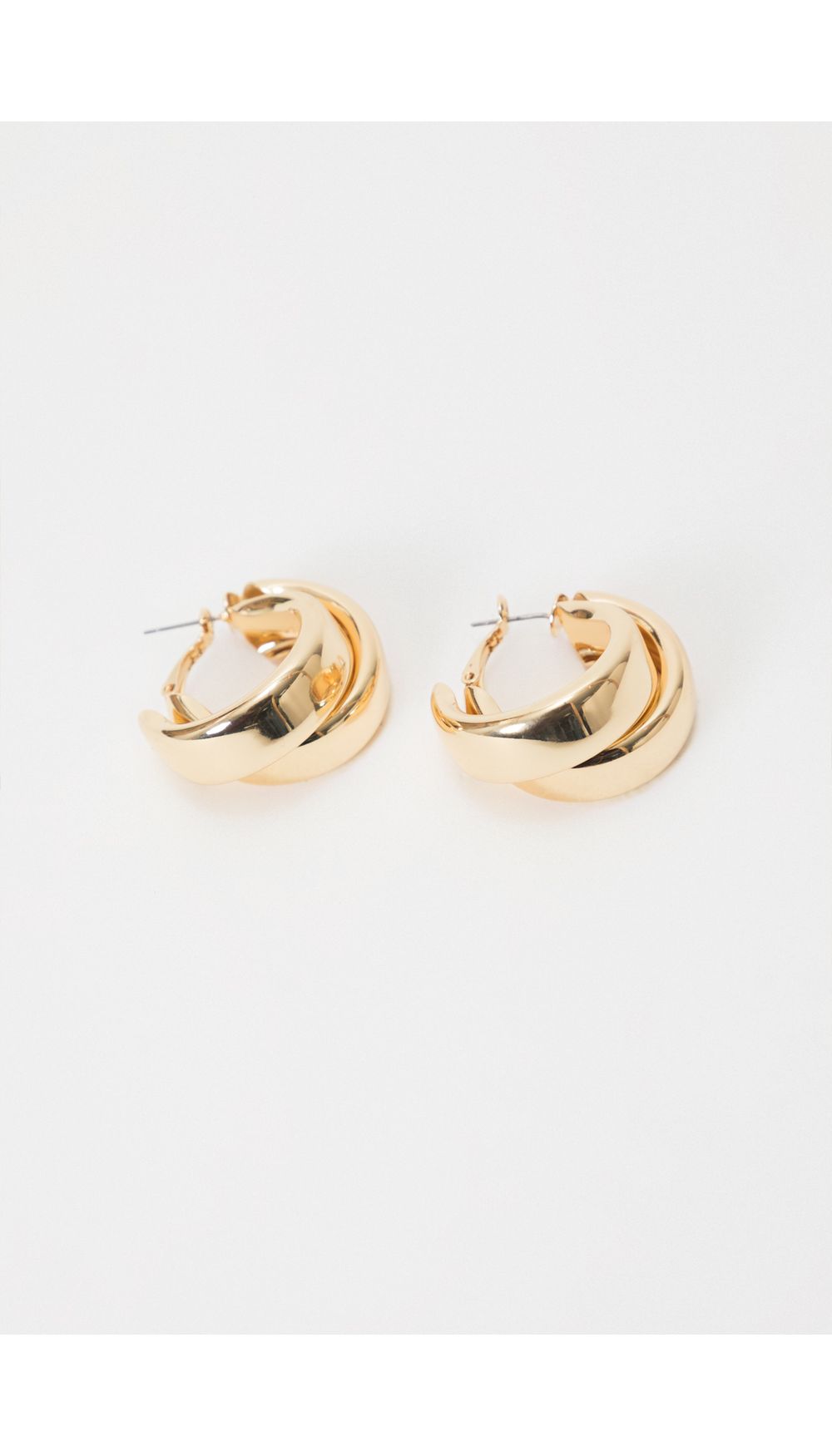 Aretes doble tipo candonga