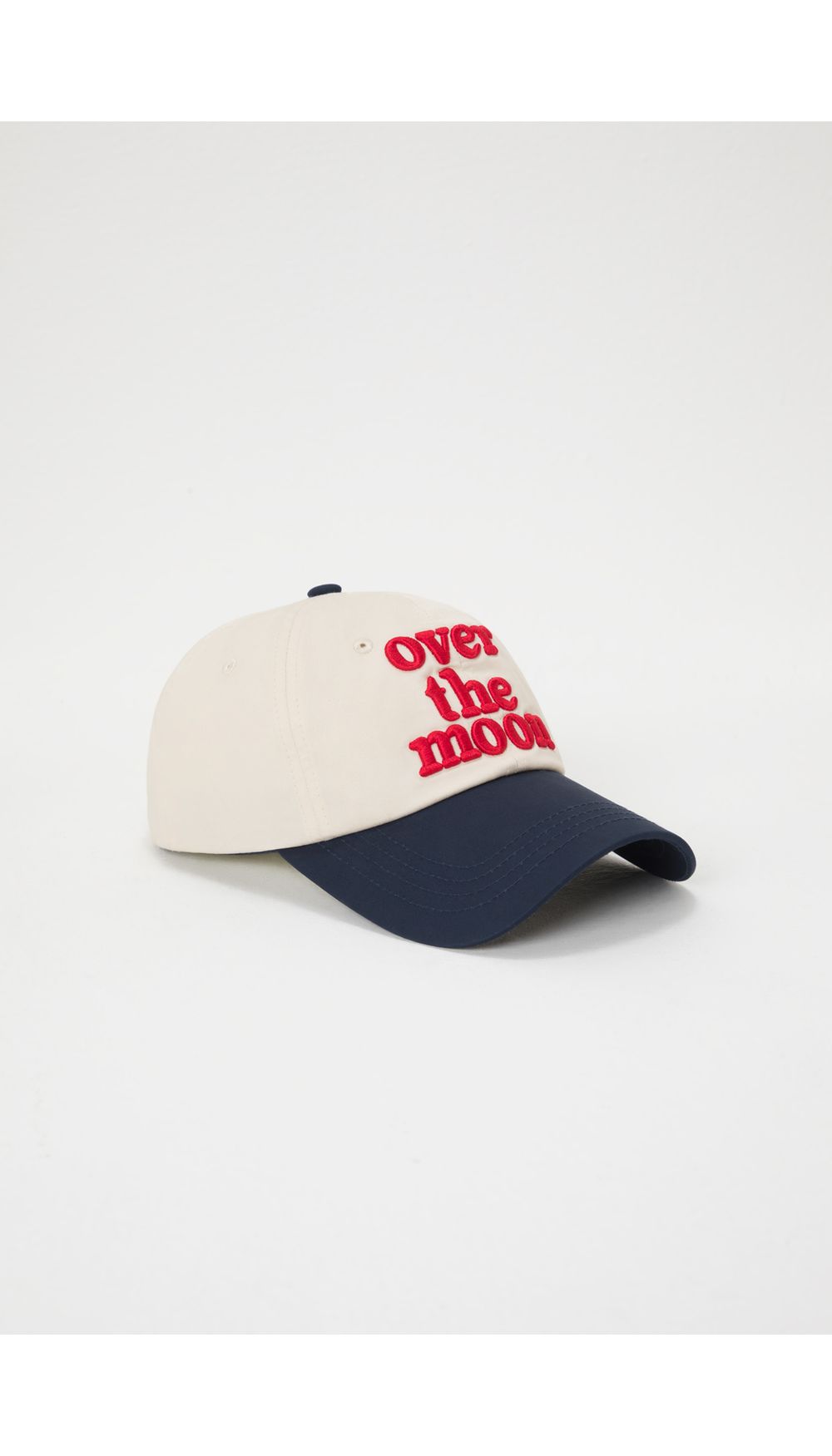 Gorra combinacion colores y texto frontal