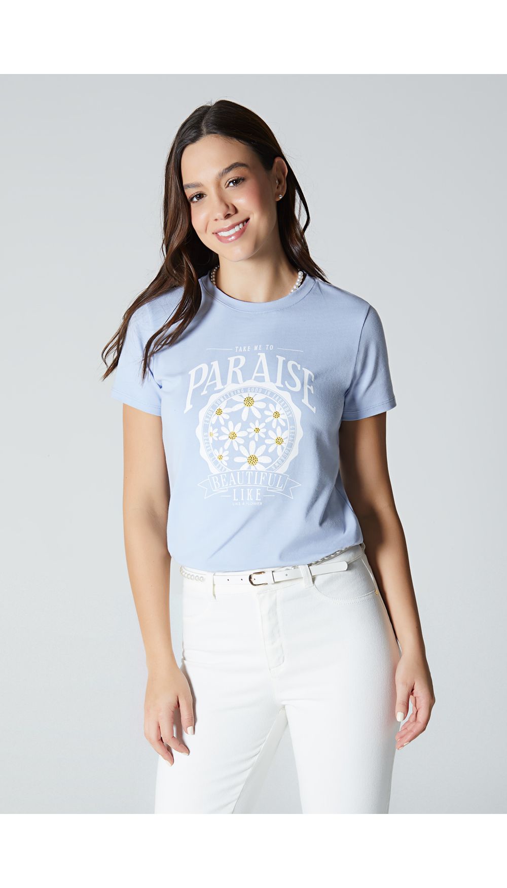 Camiseta estamapda para mujer