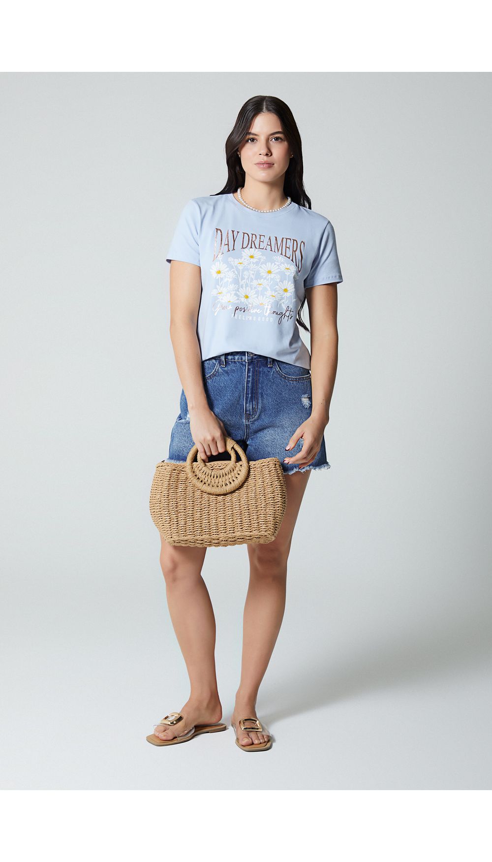 Camiseta estamapda para mujer