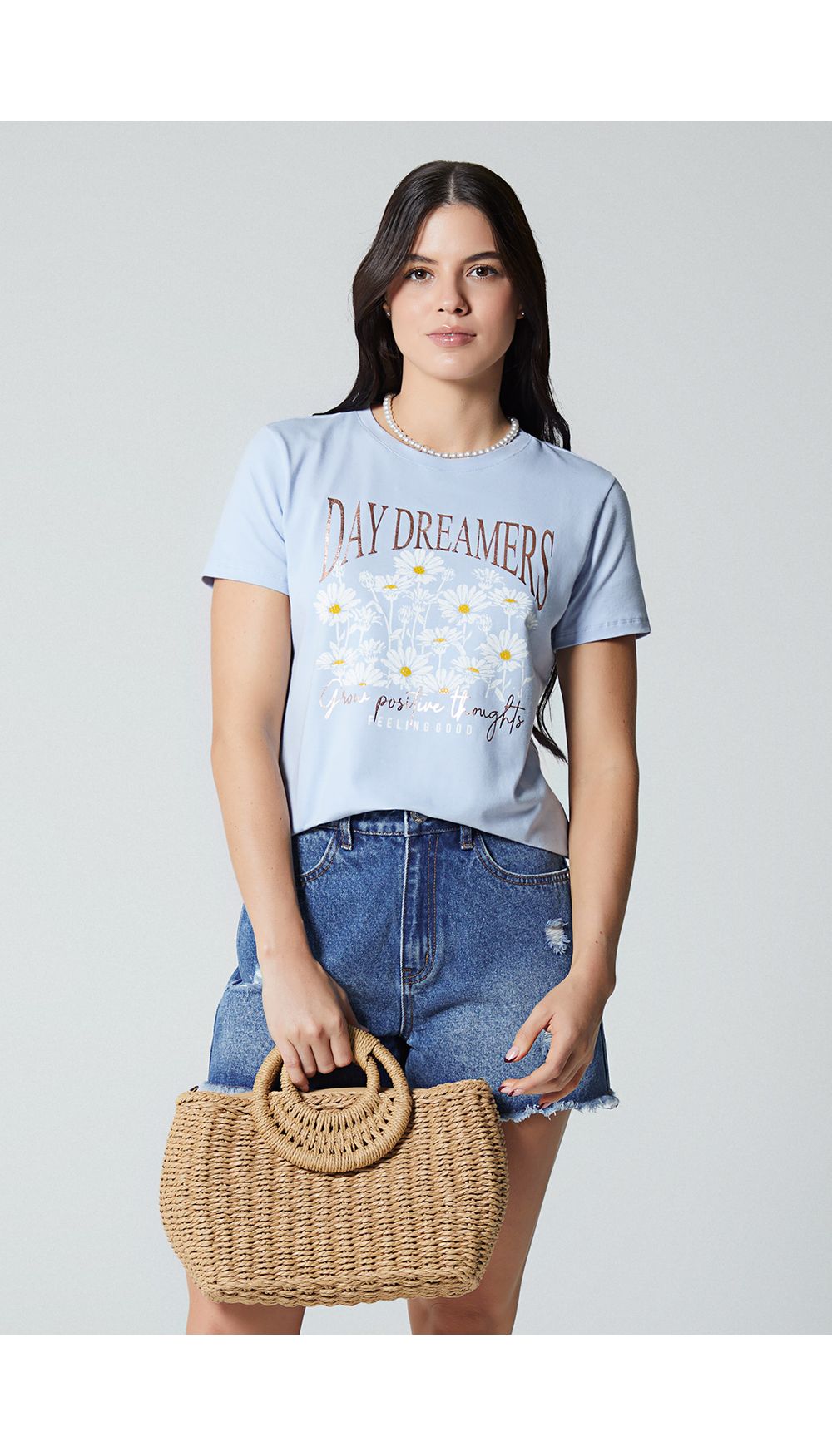 Camiseta estamapda para mujer
