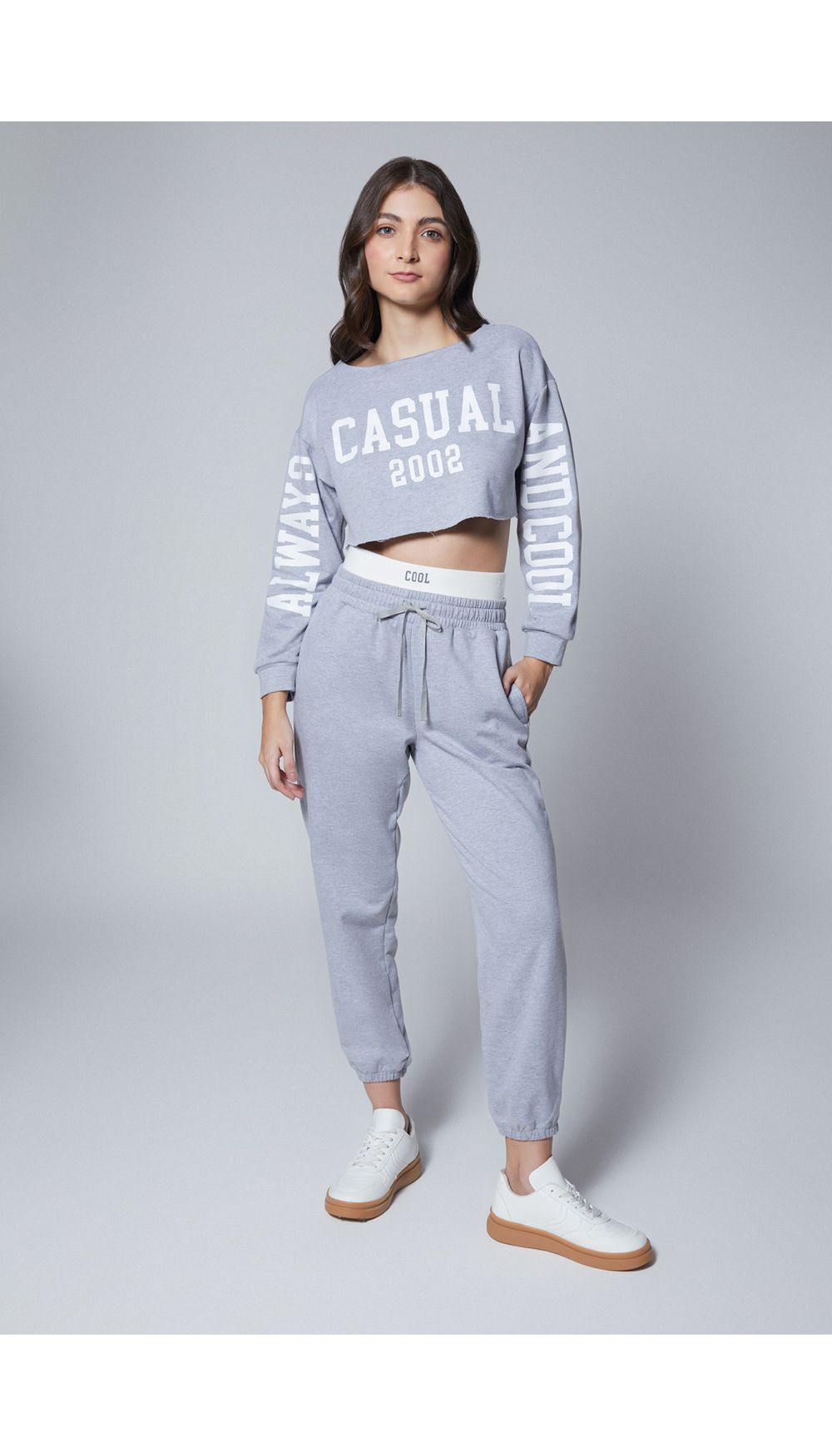 Pantalon para mujer estilo sudadera