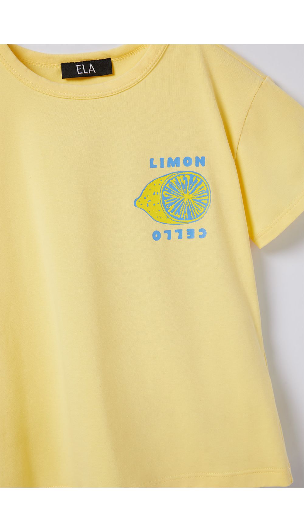 Camiseta con estampado limon para girl