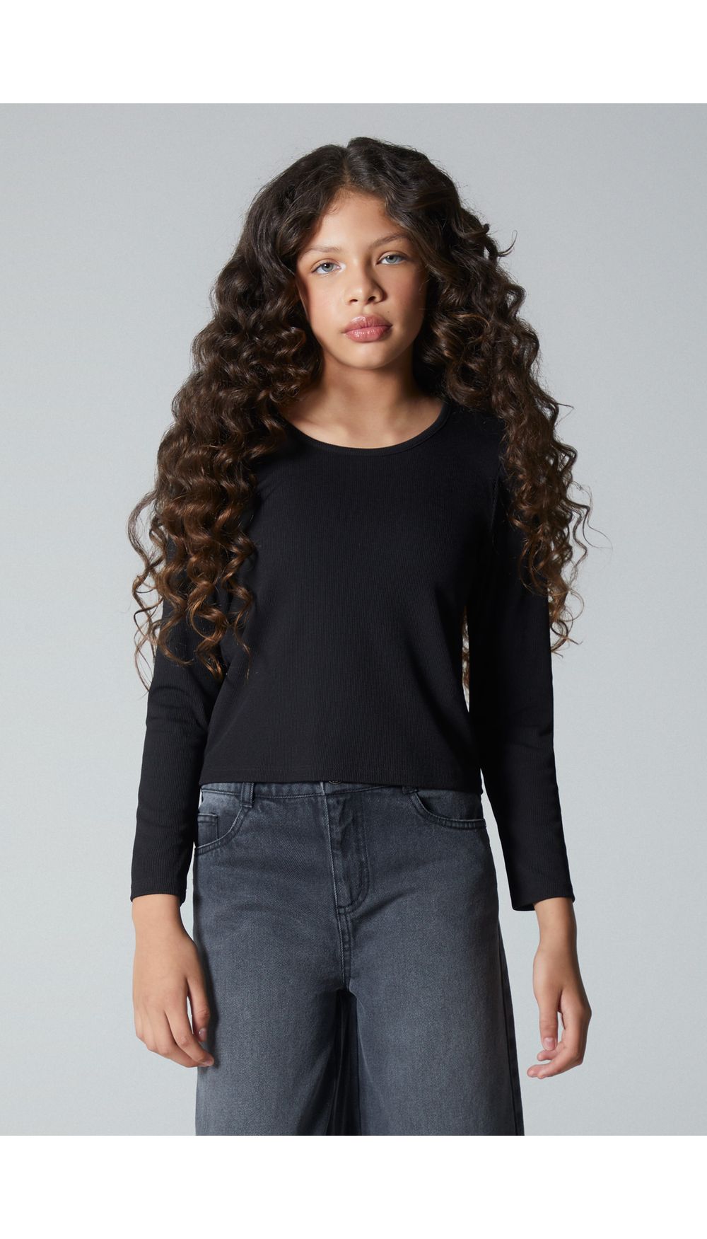 Blusa manga larga para girl