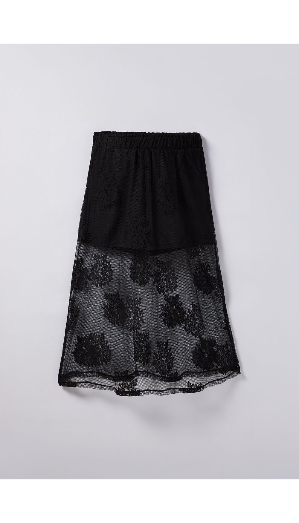 Falda larga en malla para girl