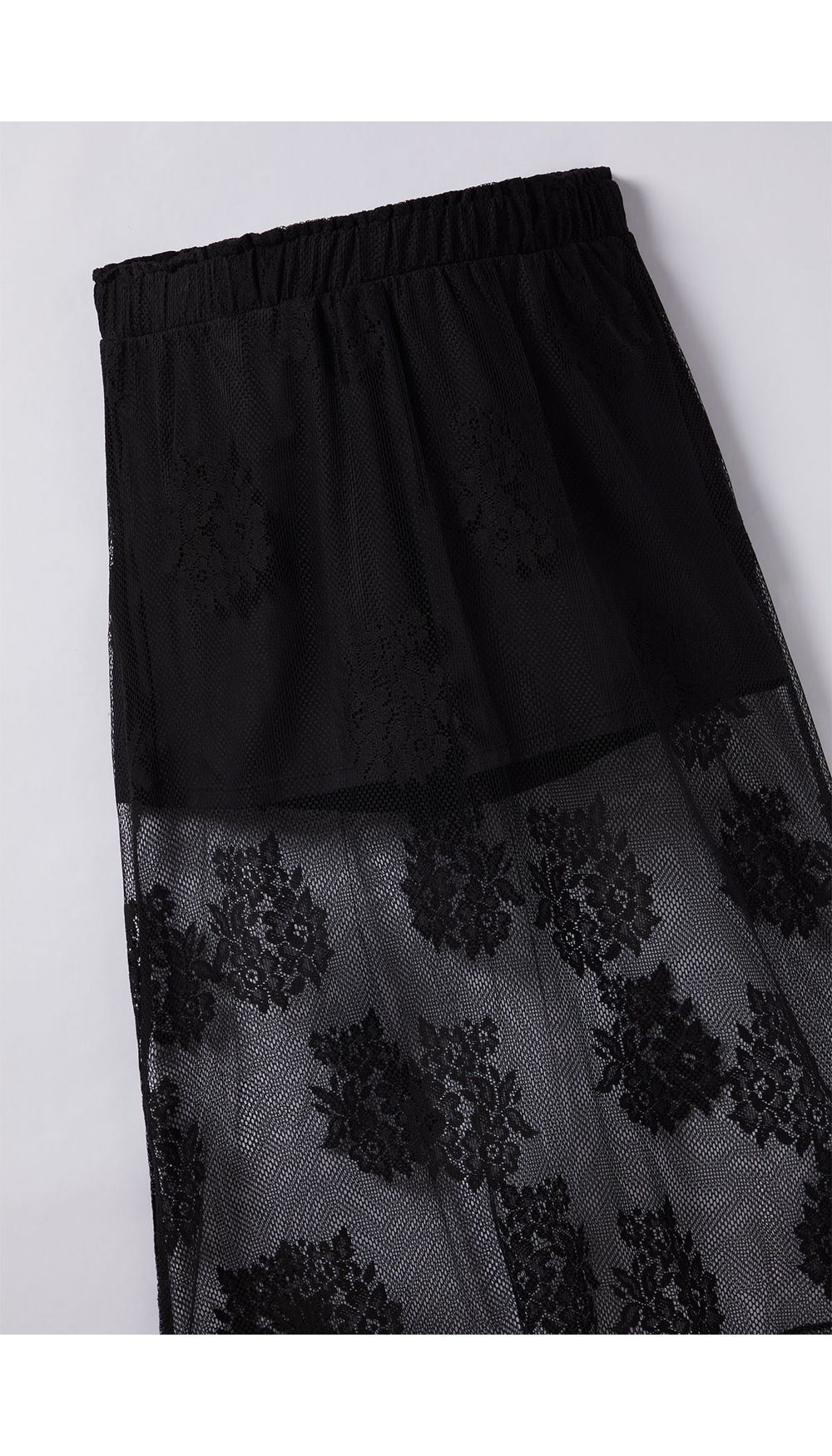 Falda larga en malla para girl