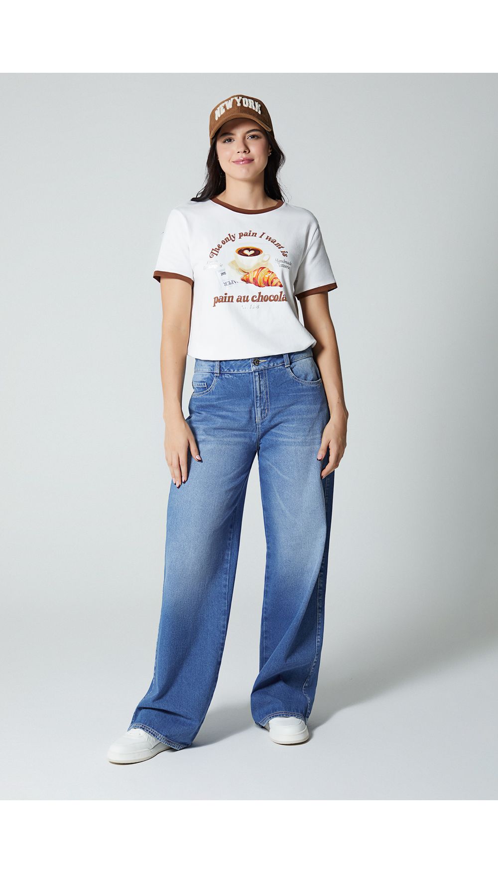 Camiseta estampada para mujer