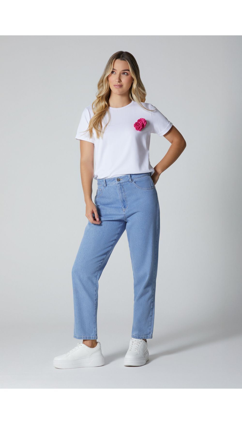 Camiseta dama mga corta con guardapolvo