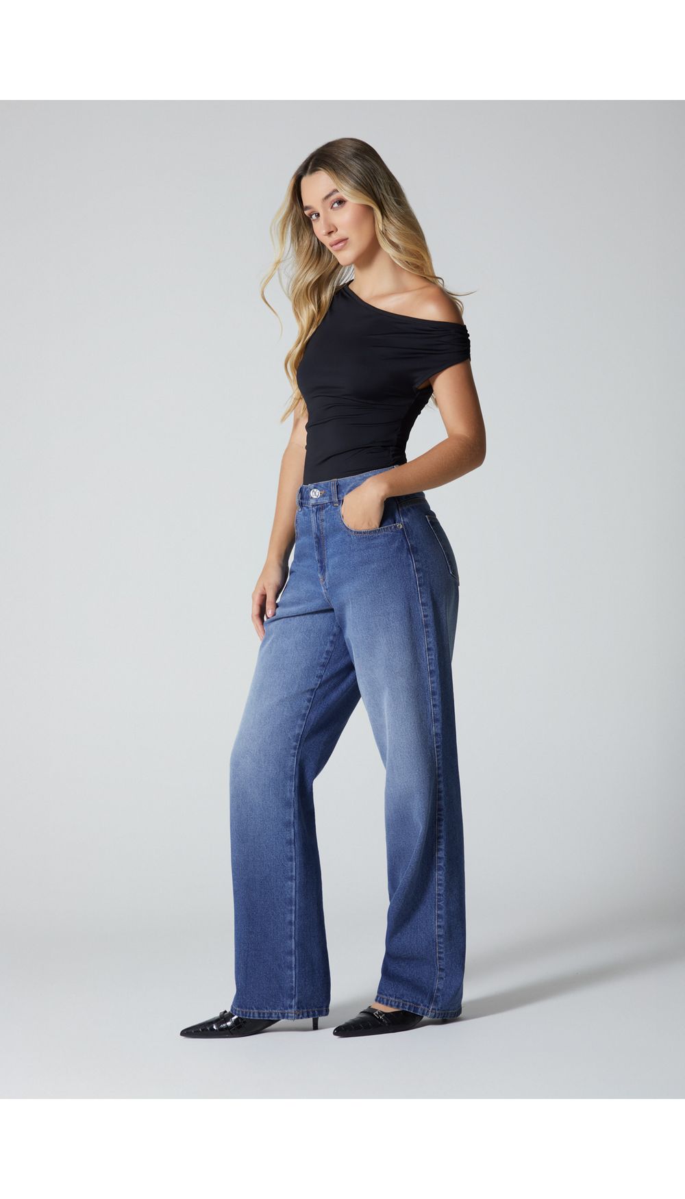 Blusa para mujer hombros descubiertos