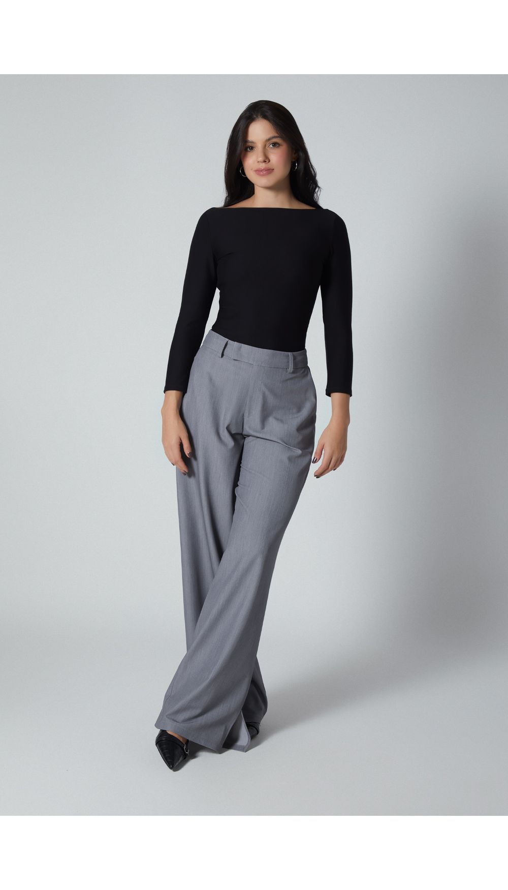 Body ajustado mga 3/4 para mujer