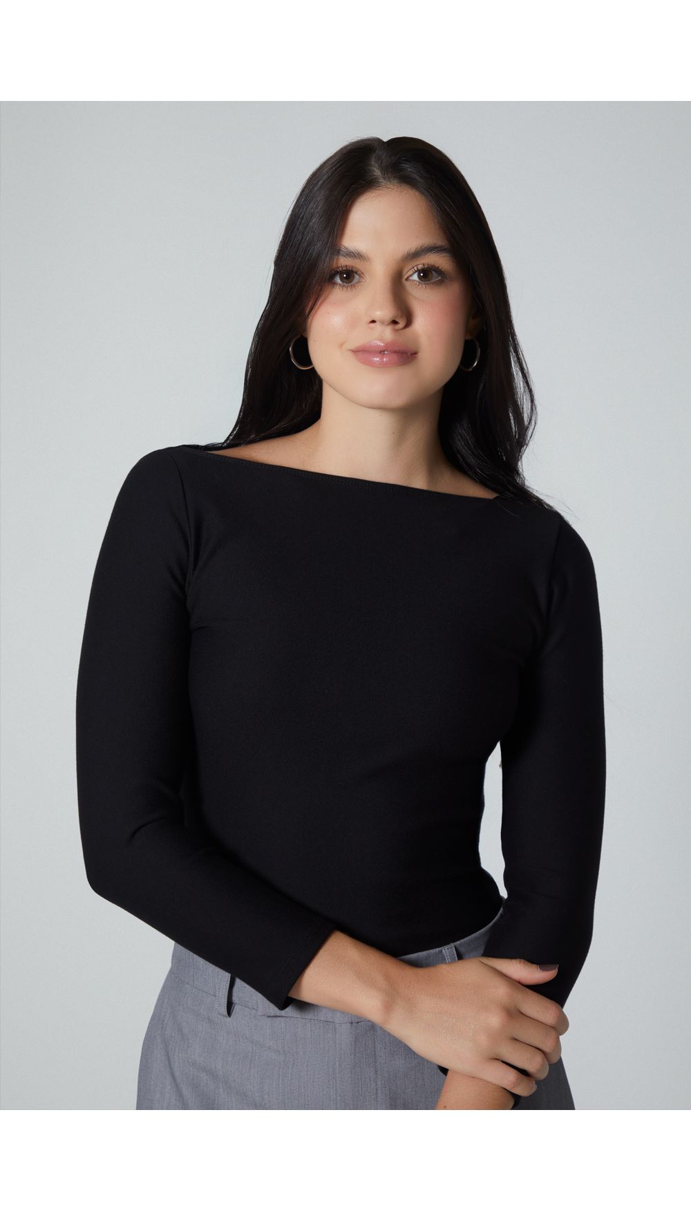 Body ajustado mga 3/4 para mujer