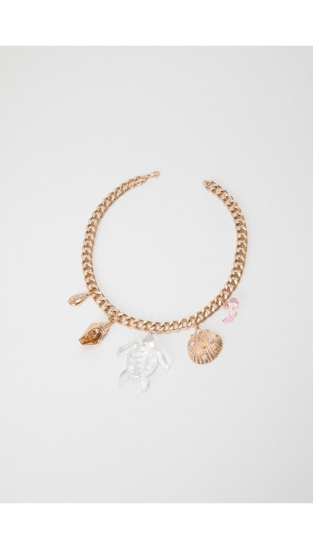 Collar figuras marinas
