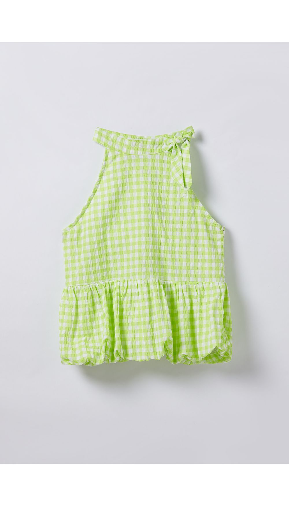 Blusa globo con cuello tortuga para girl