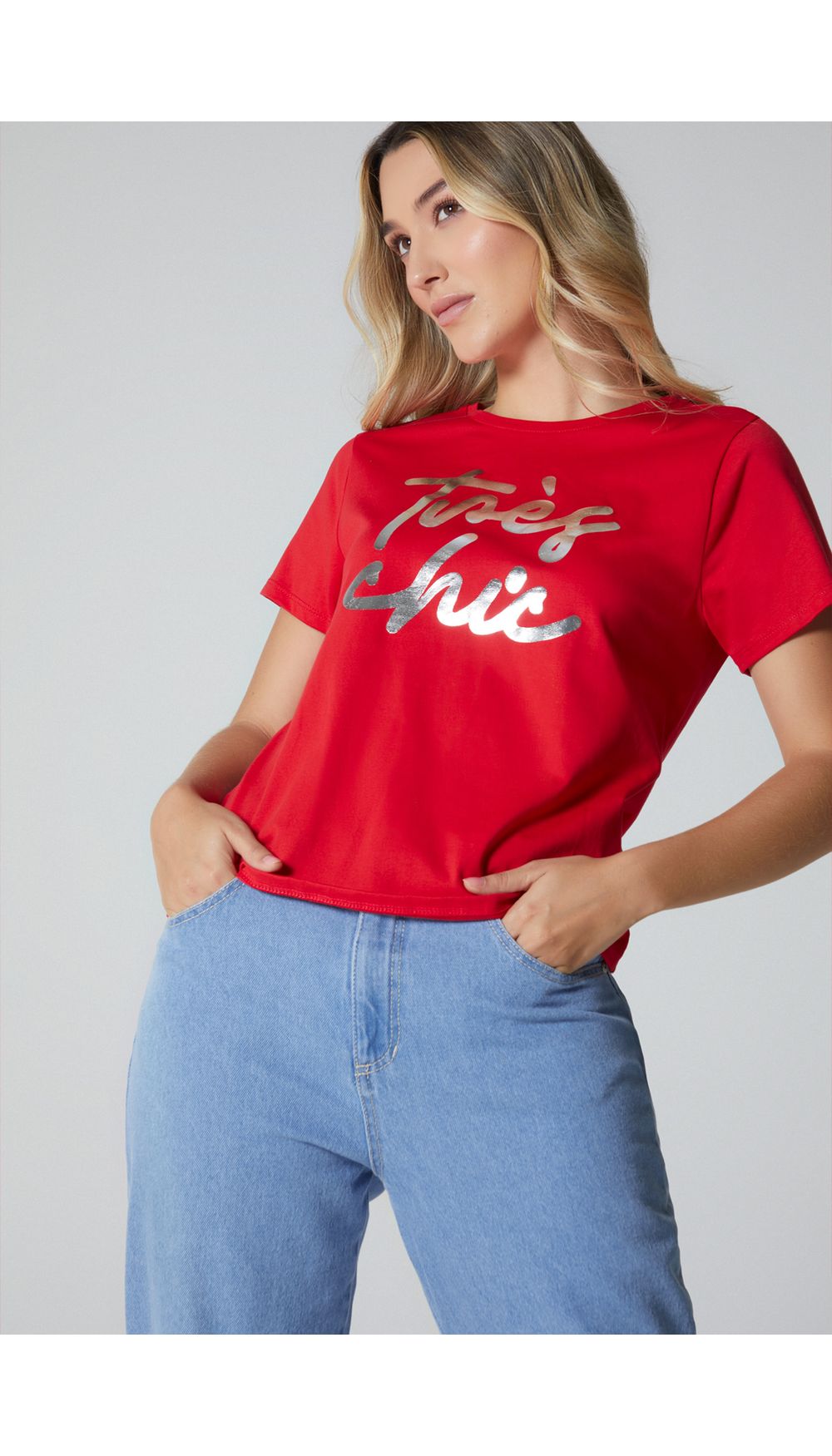 Camiseta precio gancho para mujer