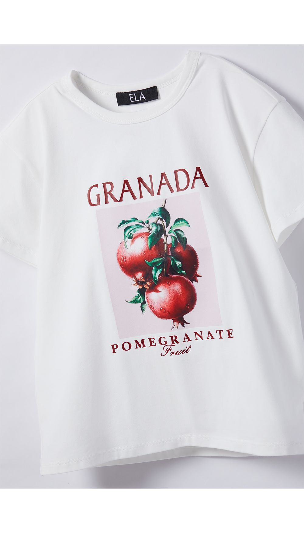 Camiseta oversize pomegranate para girl