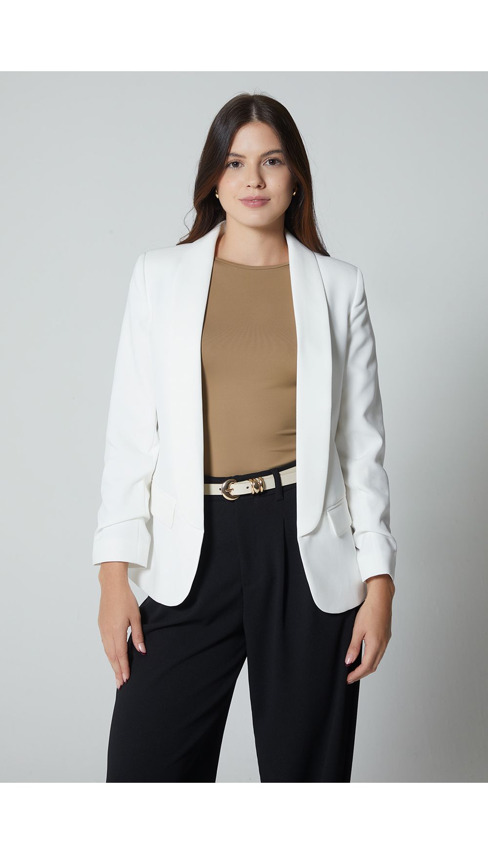 Blazer manga tres cuartos para mujer