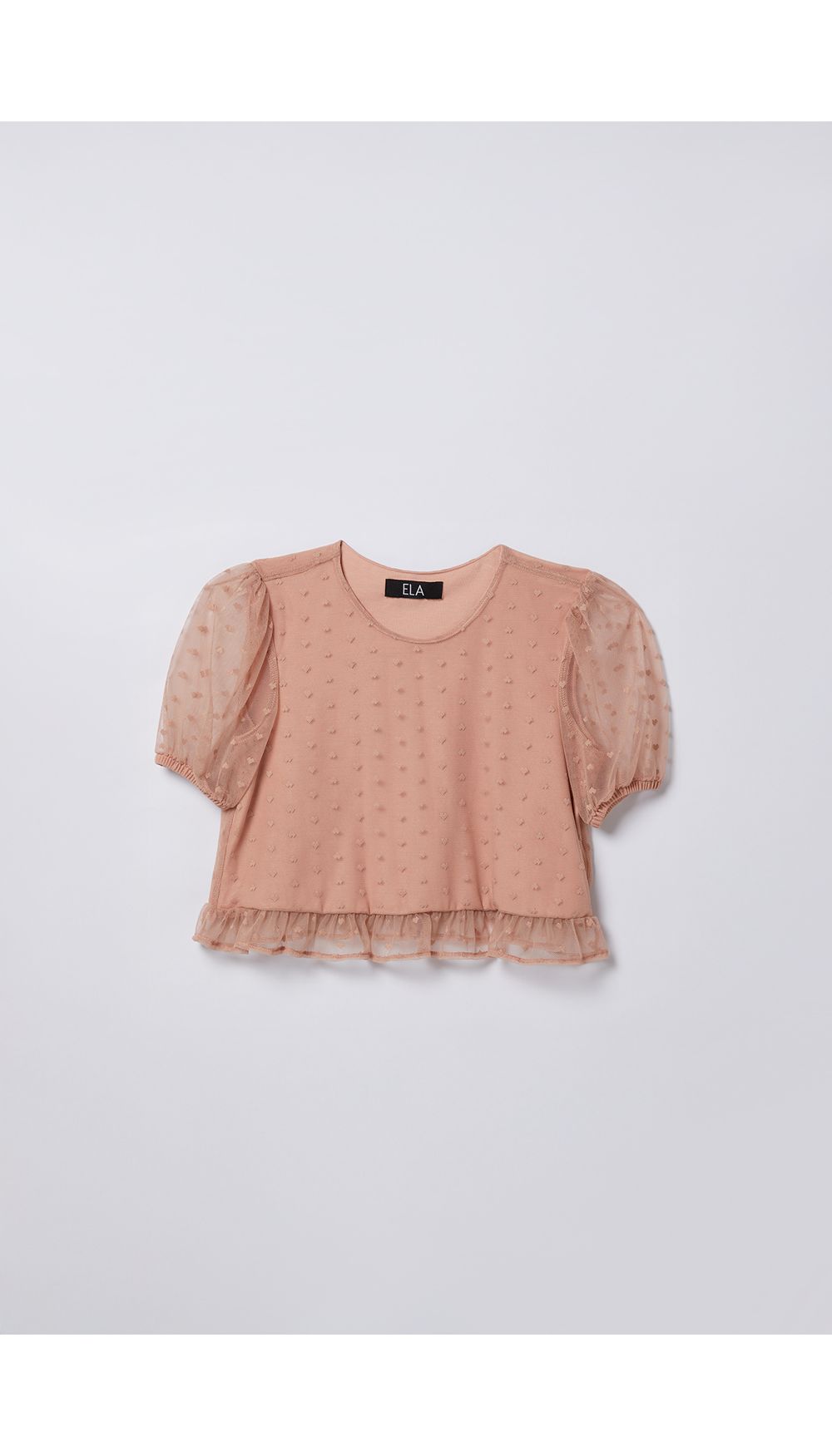 Blusa manga globo  para girl