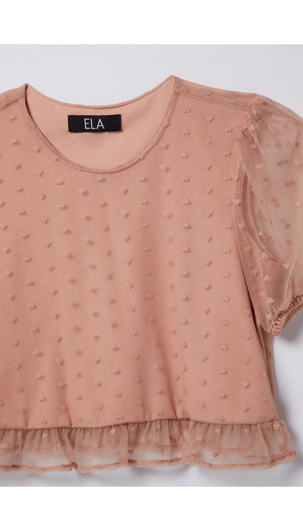 Blusa manga globo  para girl