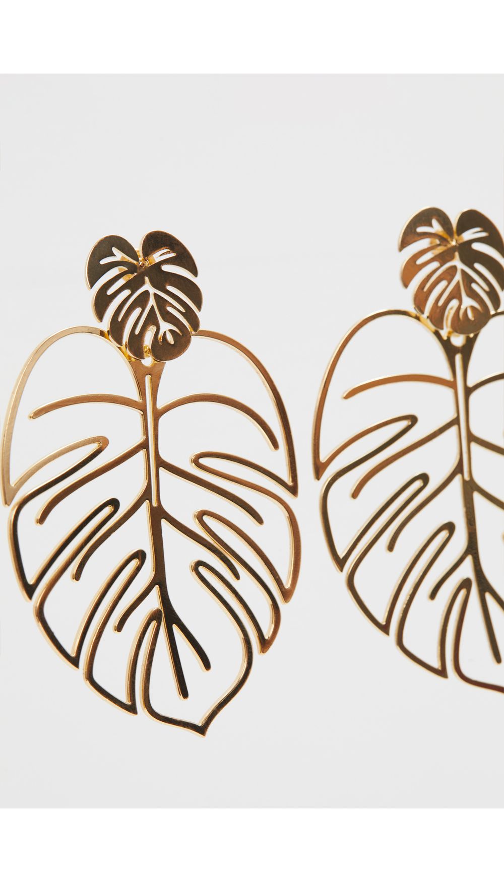 Aretes forma de hoja