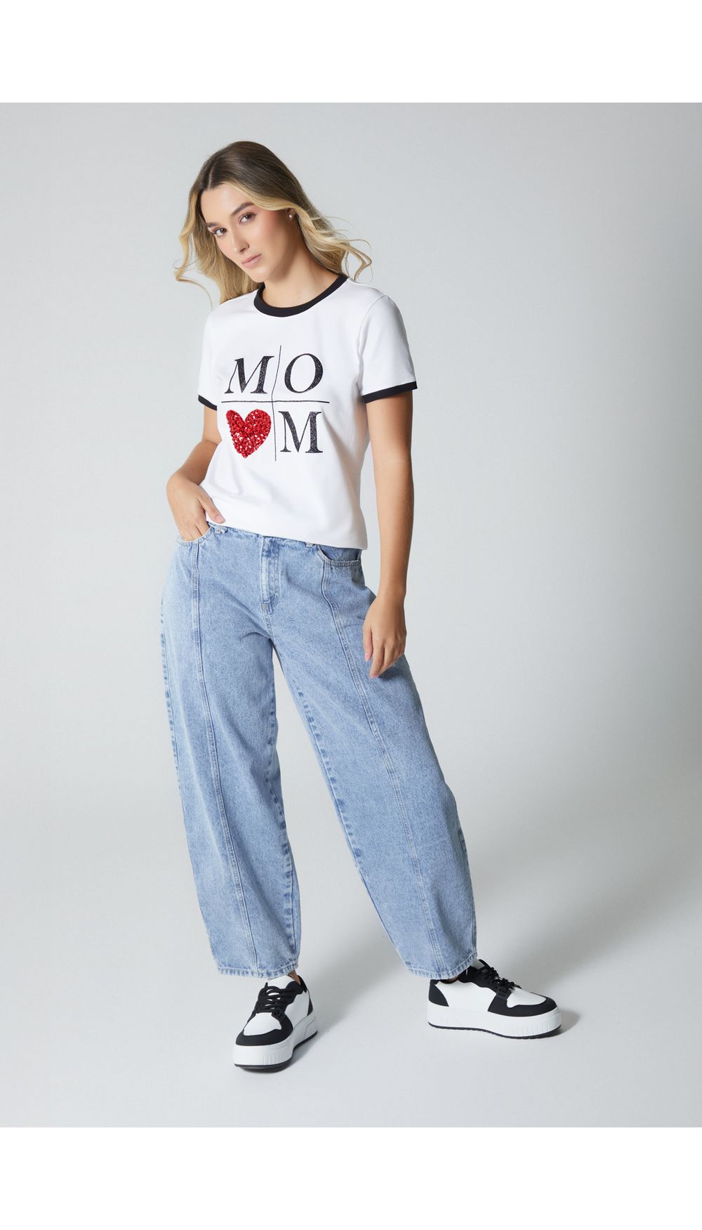 Camiseta estampada para mujer