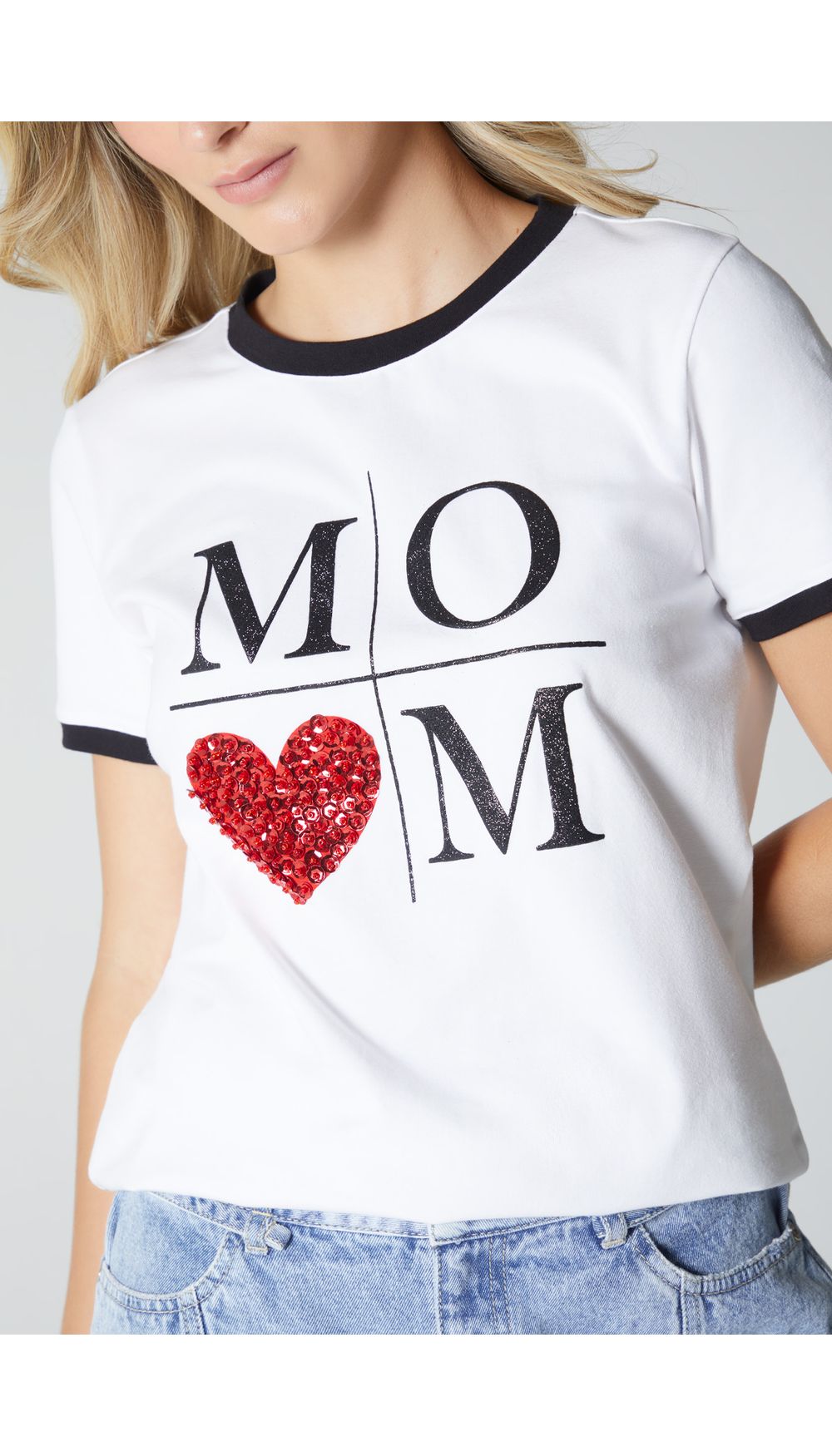 Camiseta estampada para mujer
