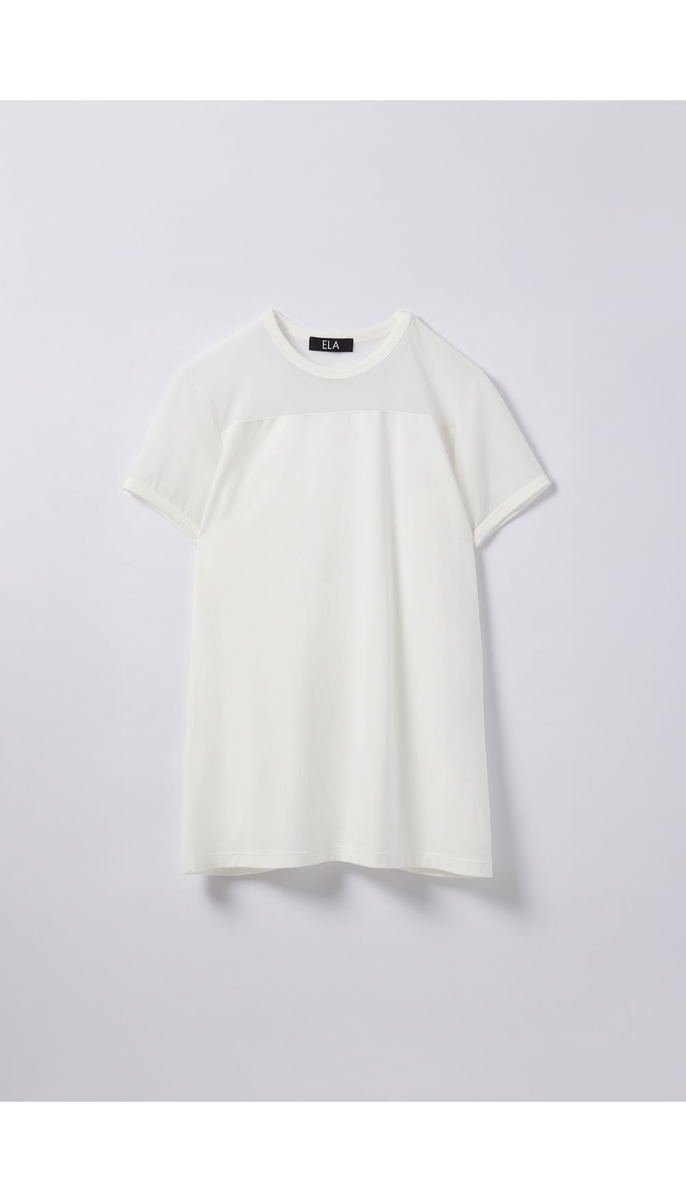 Vestido camiseta con mesh para girl