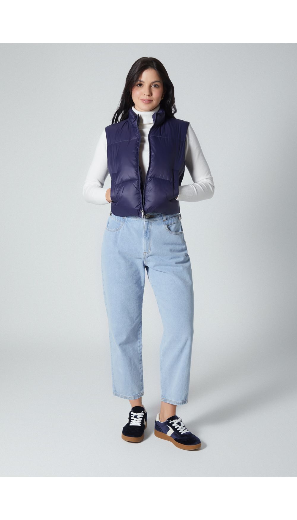 Chaleco acolchado para mujer