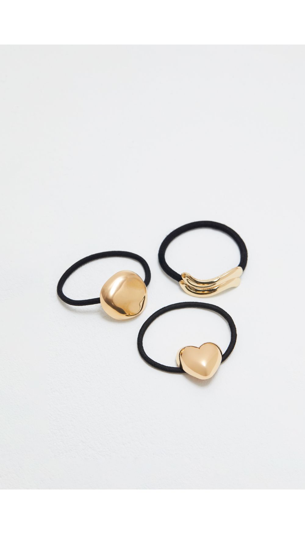 Set de accesorios para el pelo en forma de flor y cadena