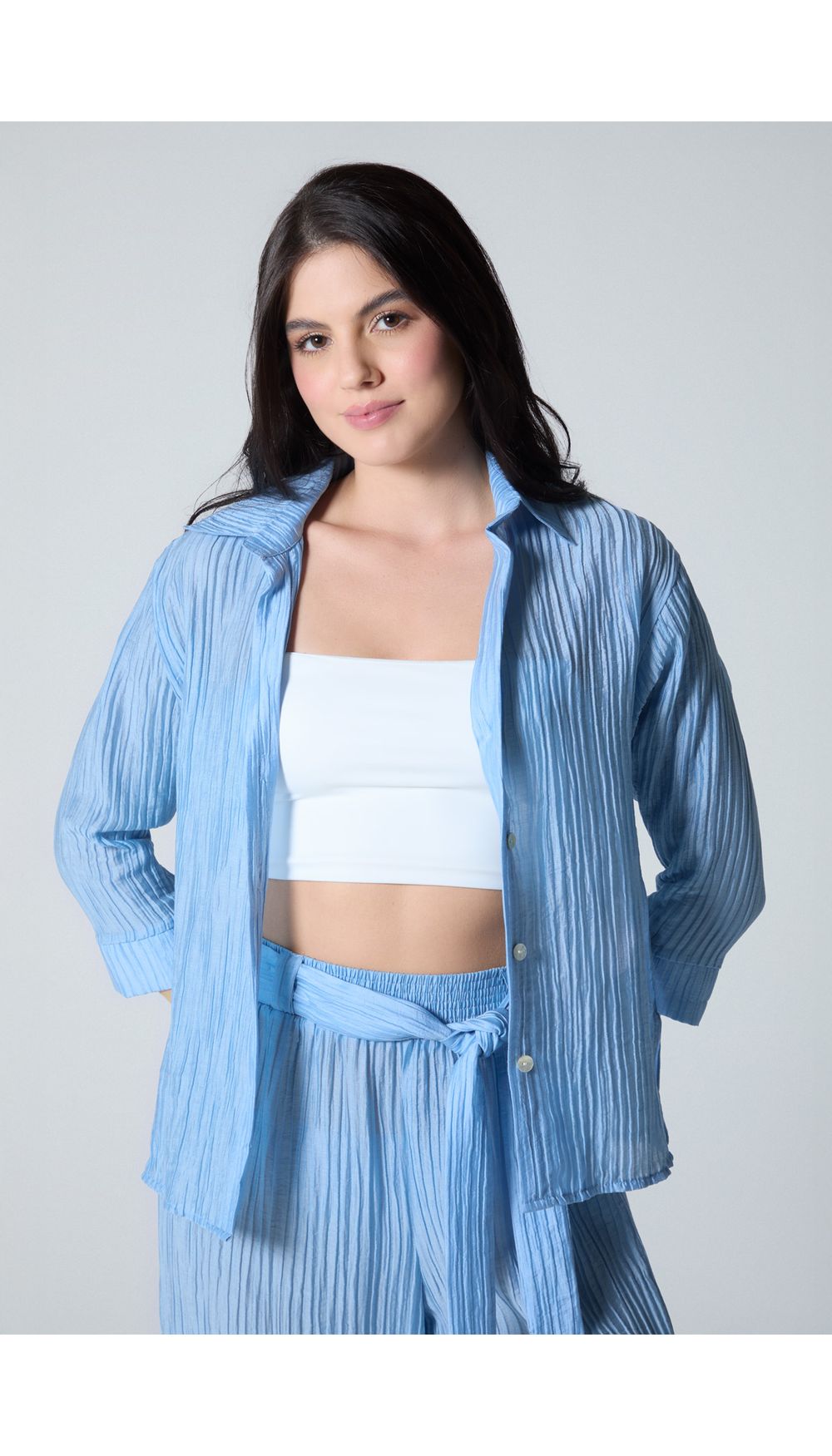 Blusa manga 3/4 para mujer