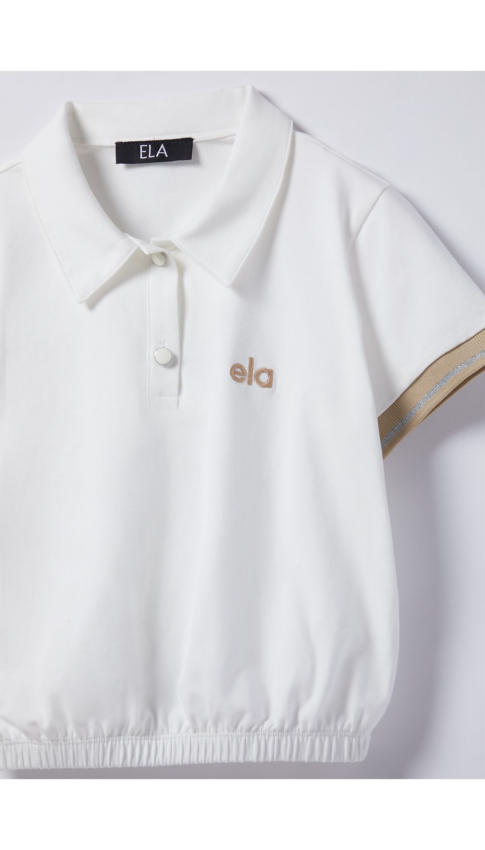 Polo con bordado para girl