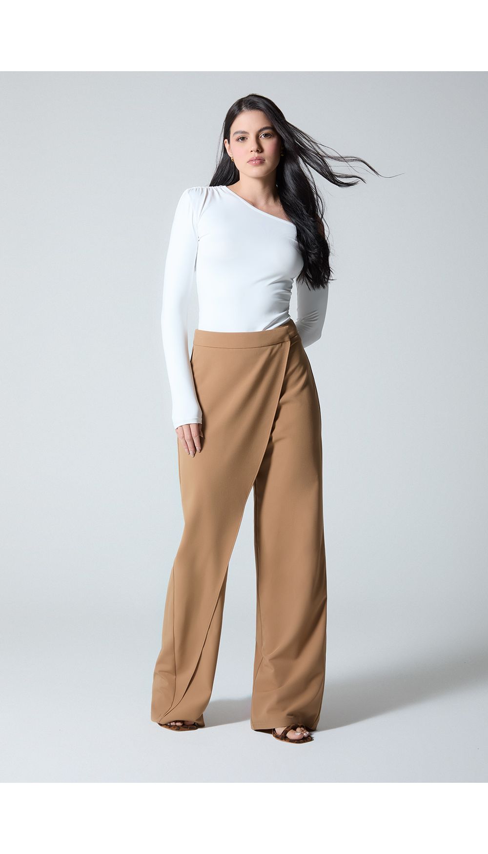 Pantalon para mujer moka