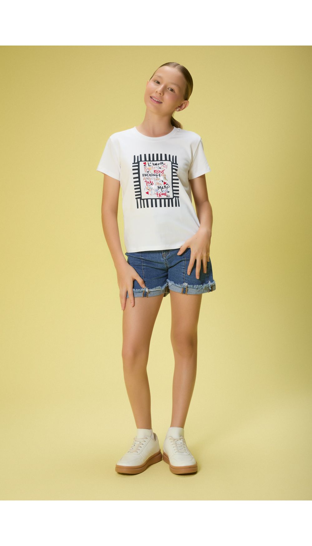 Camiseta estampa para niña