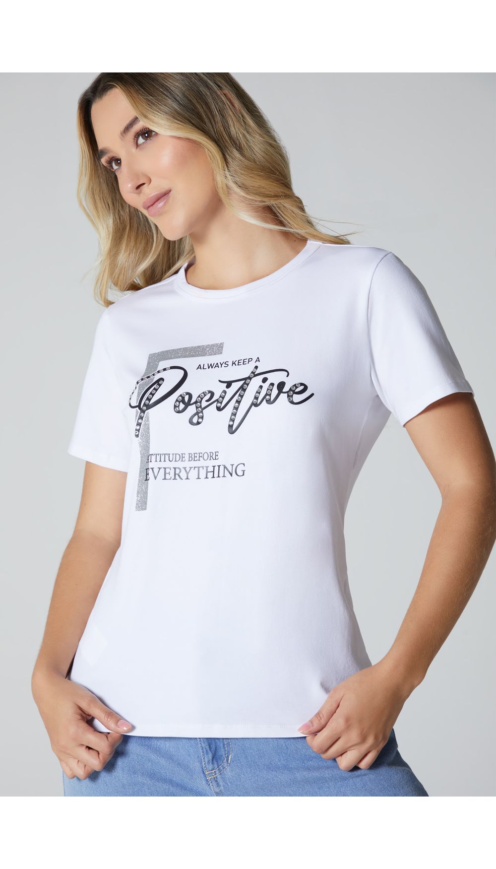Camiseta para mujer estampada