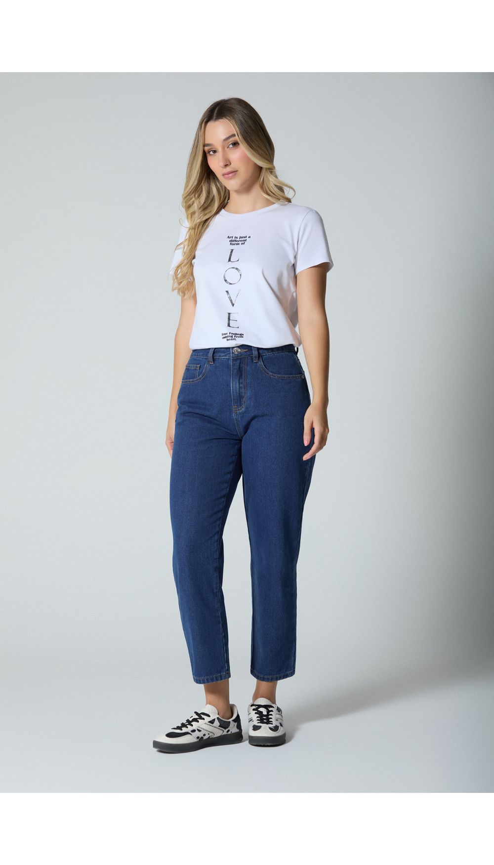 Camiseta para mujer estampada
