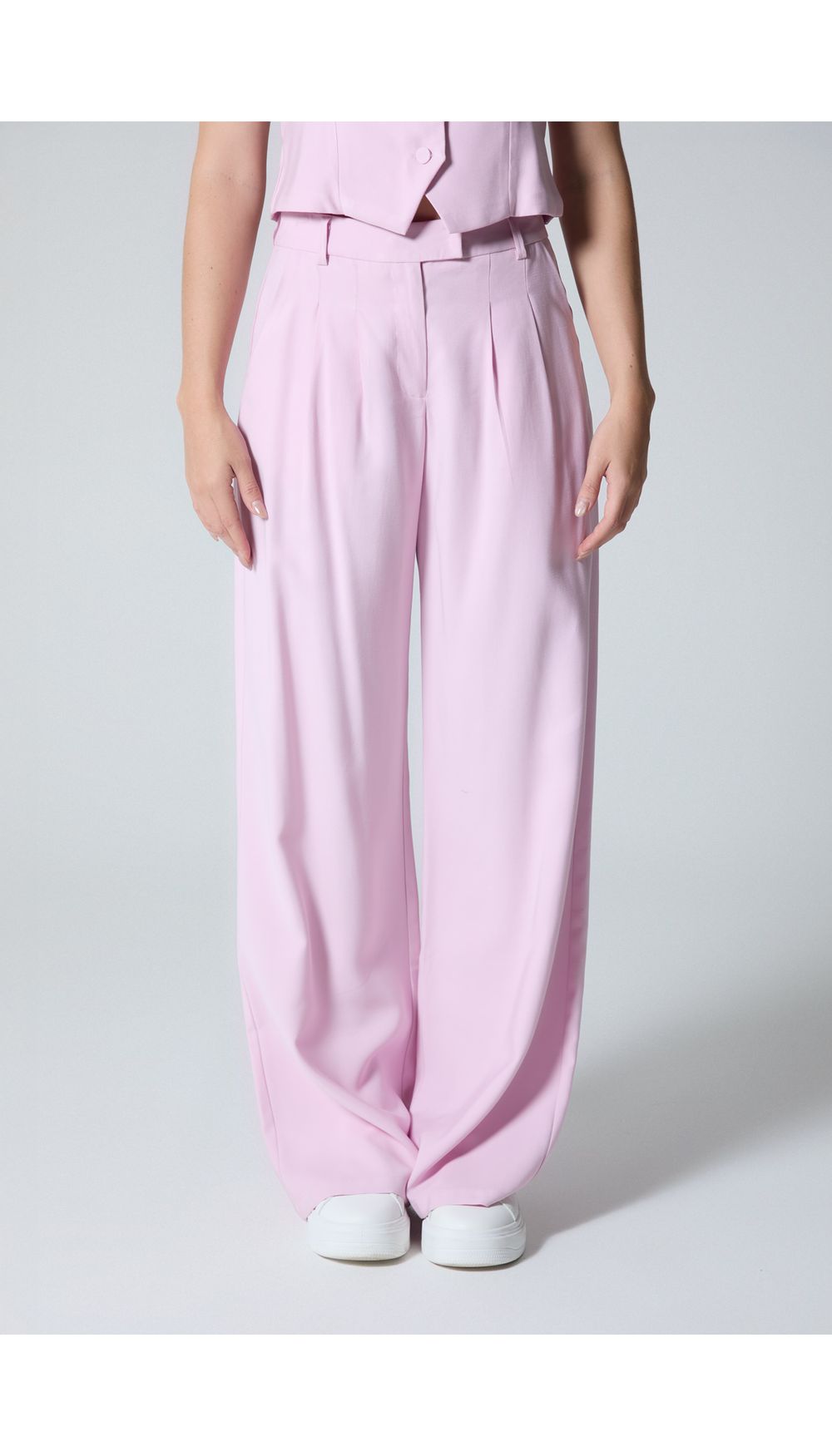 Pantalon palazo tiro alto